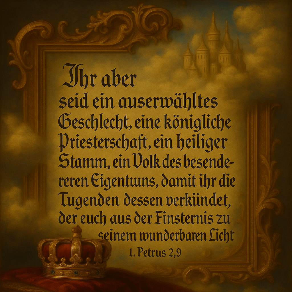 1. Petrus 2,9: ein auserwähltes Geschlecht